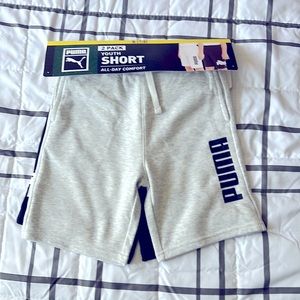 2 pack puma youth shorts
